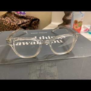 Clear warby parker frames